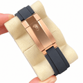Sky-Dweller Rose Gold Tone Rhodium Dial Rubber Strap 42mm - Watch Vault Au
