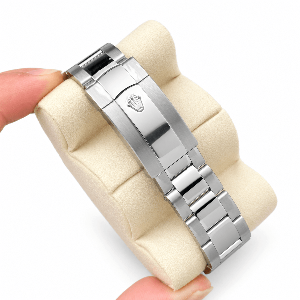 Sky-Dweller Silver Tone White Dial Metal Bracelet 42mm - Watch Vault Au