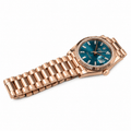 Day-Date Rose Gold Tone Teal Dial 36mm - Watch Vault Au