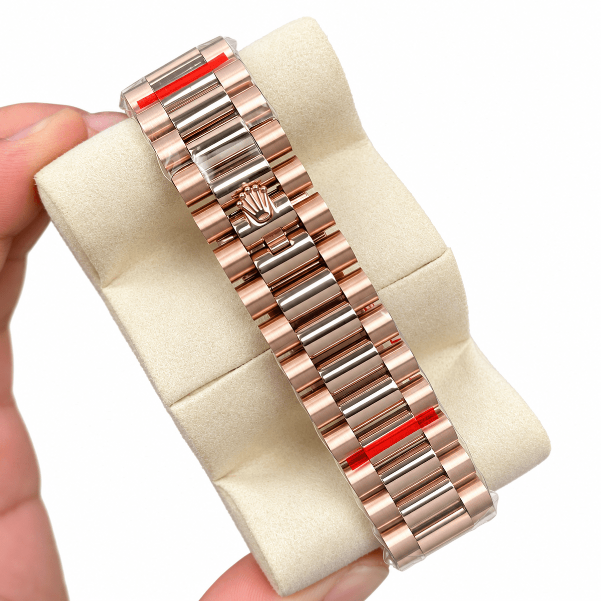 Day-Date Rose Gold Tone Eisenkiesel Style Dial 40mm - Watch Vault Au
