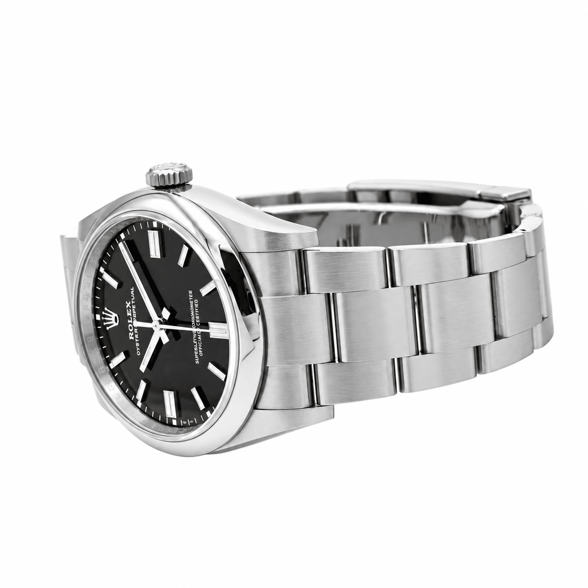 Oyster Perpetual Black Dial 41mm - Watch Vault Au