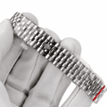 Datejust Silver Tone Mother-of-Pearl Gem-set Bezel 31mm - Watch Vault Au