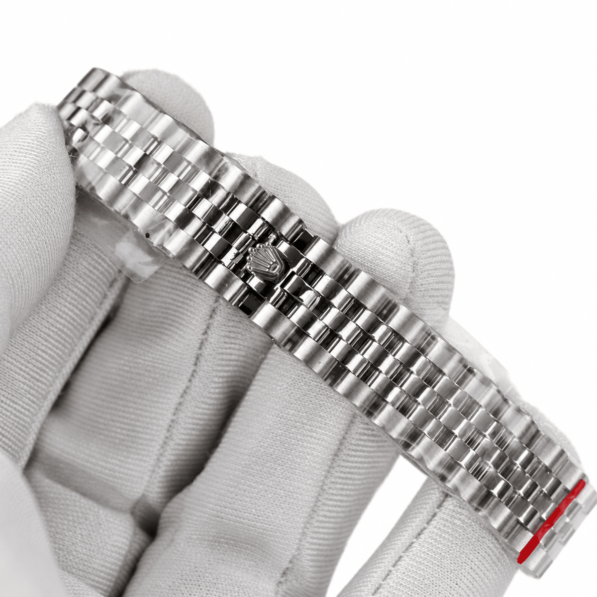 Datejust Silver Tone Mother-of-Pearl Gem-set Bezel 31mm - Watch Vault Au