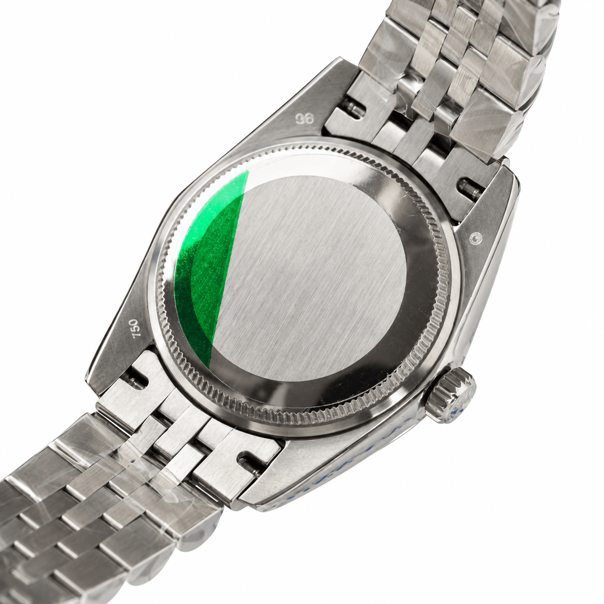 Datejust Silver Tone Mother-of-Pearl Gem-set Bezel 31mm - Watch Vault Au