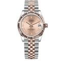 Datejust Two Tone Rose Gold Tone Pink Roman Dial 31mm - Watch Vault Au
