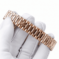 Datejust Rose Gold Tone Floral Gem-set Dial 31mm - Watch Vault Au