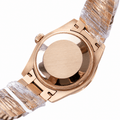 Datejust Rose Gold Tone Floral Gem-set Dial 31mm - Watch Vault Au