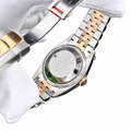 Datejust Two Tone Rose Gold Tone Grey Roman Dial 31mm - Watch Vault Au