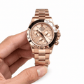 Daytona Rose Gold Tone Sundust Gem-set Dial 40mm - Watch Vault Au