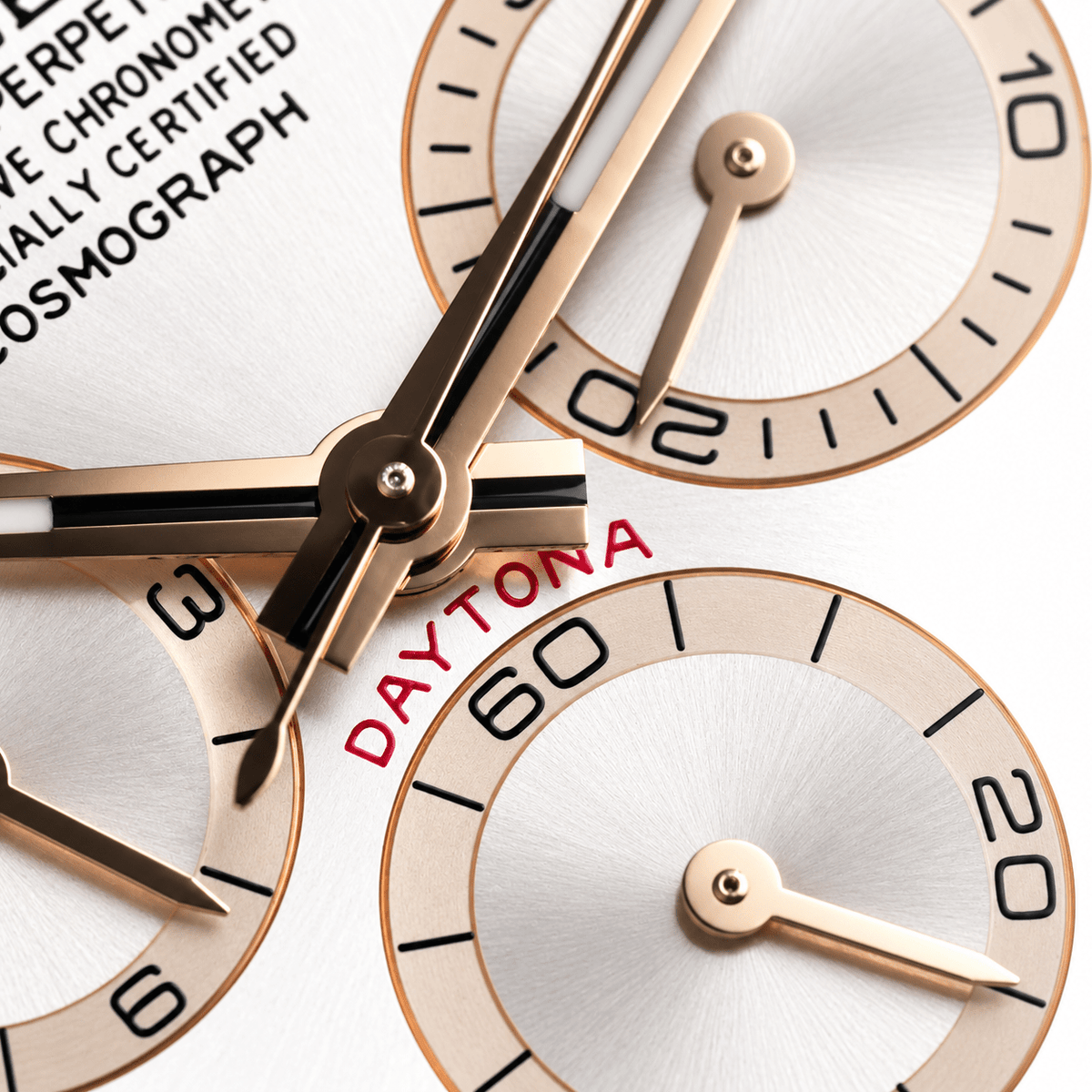 Daytona Rose Gold Tone Sundust Gem-set Dial 40mm - Watch Vault Au