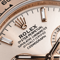 Daytona Rose Gold Tone Sundust Gem-set Dial 40mm - Watch Vault Au