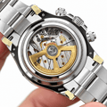 Daytona Ice Blue Baguette Dial Brown Bezel 40mm - Watch Vault Au