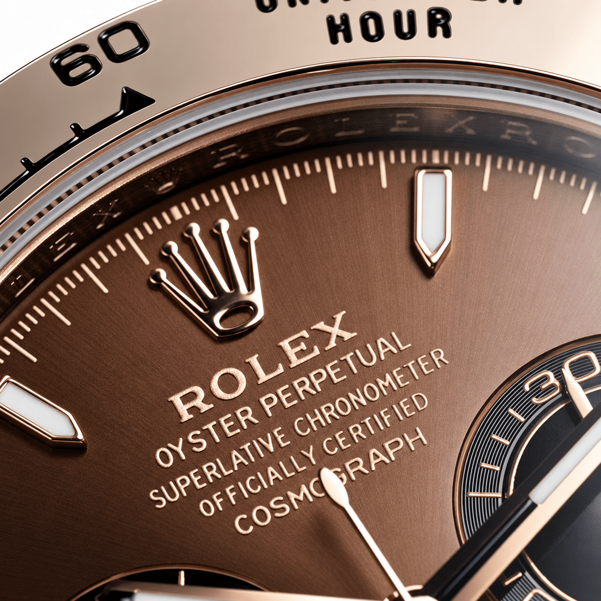 Daytona Rose Gold Tone Chocolate Dial 40mm - Watch Vault Au