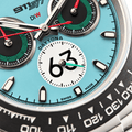 Daytona DiW Porsche Ice Blue Carbon Style 40mm - Watch Vault Au