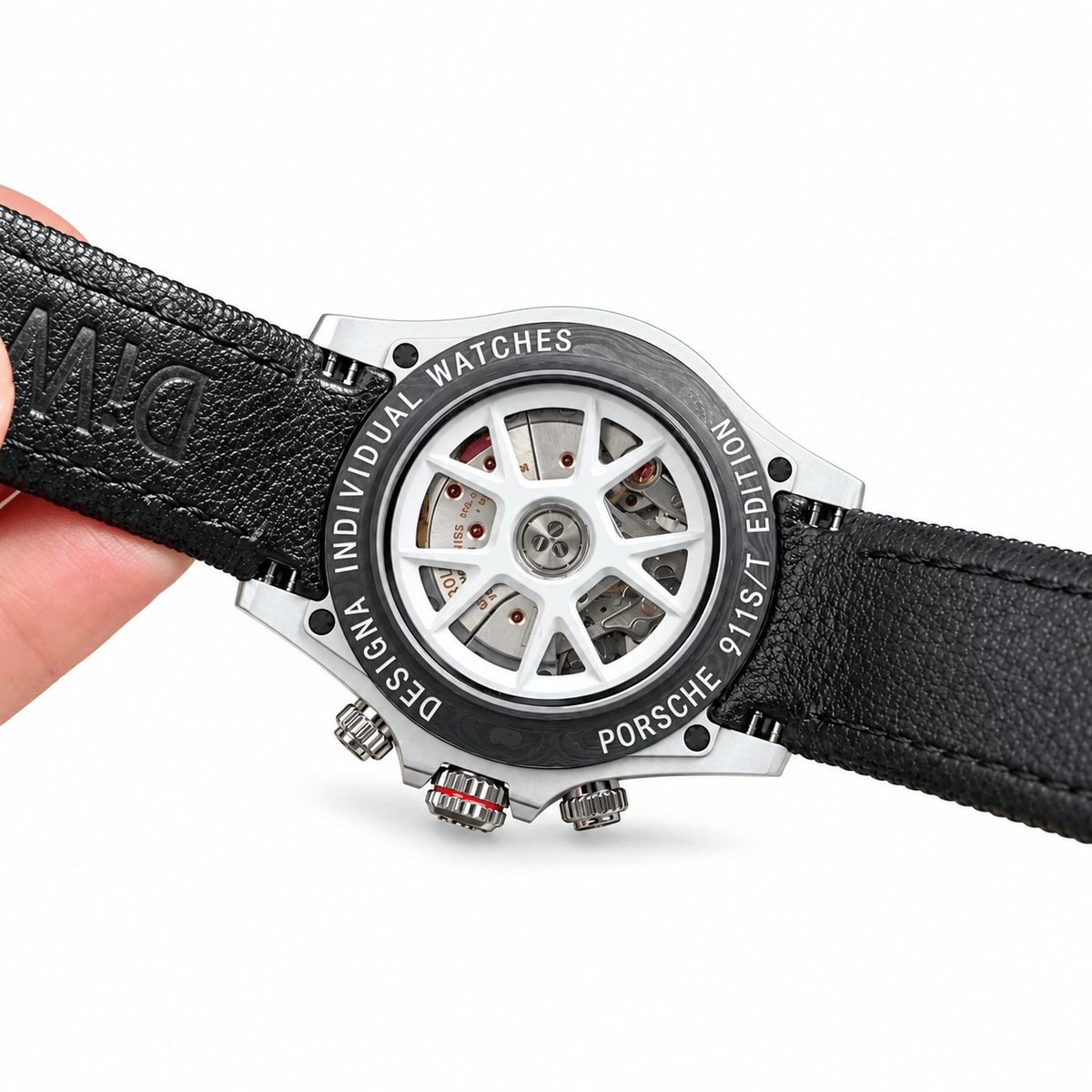Daytona DiW Porsche Ice Blue Carbon Style 40mm - Watch Vault Au