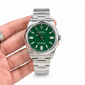 Oyster Perpetual Green Dial 41mm - Watch Vault Au