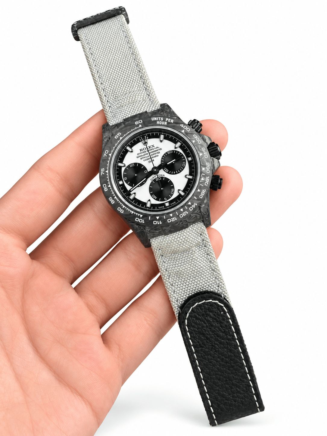 Daytona DiW Cream Carbon Style 40mm - Watch Vault Au