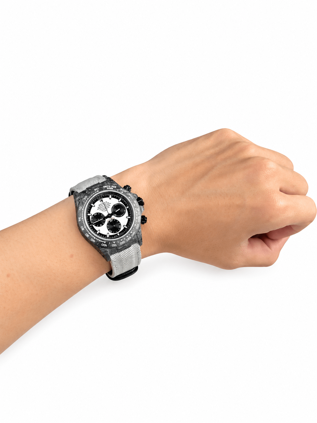 Daytona DiW Cream Carbon Style 40mm - Watch Vault Au