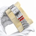 Datejust Silver Tone Blue Dial Smooth Bezel 41mm - Watch Vault Au