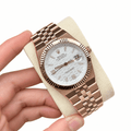 Land-Dweller Rose Gold Tone White Dial 40mm - Watch Vault Au