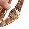 Land-Dweller Rose Gold Tone White Dial 40mm - Watch Vault Au