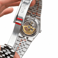 Land-Dweller Silver Tone White Dial 40mm - Watch Vault Au