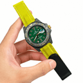 GMT-Master II DiW Green Dial Yellow Fabric Strap 40mm - Watch Vault Au