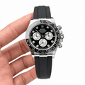 Daytona Ghost Gem-set Dial Rubber Strap 40mm - Watch Vault Au