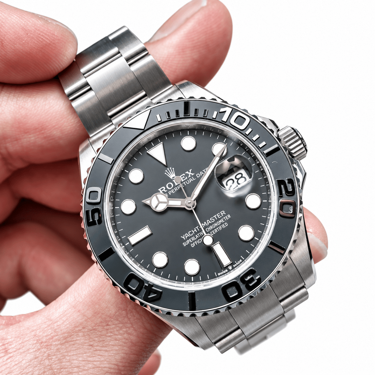Yacht-Master Titanium Style Black Dial 42mm - Watch Vault Au