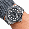 Yacht-Master Titanium Style Black Dial 42mm - Watch Vault Au