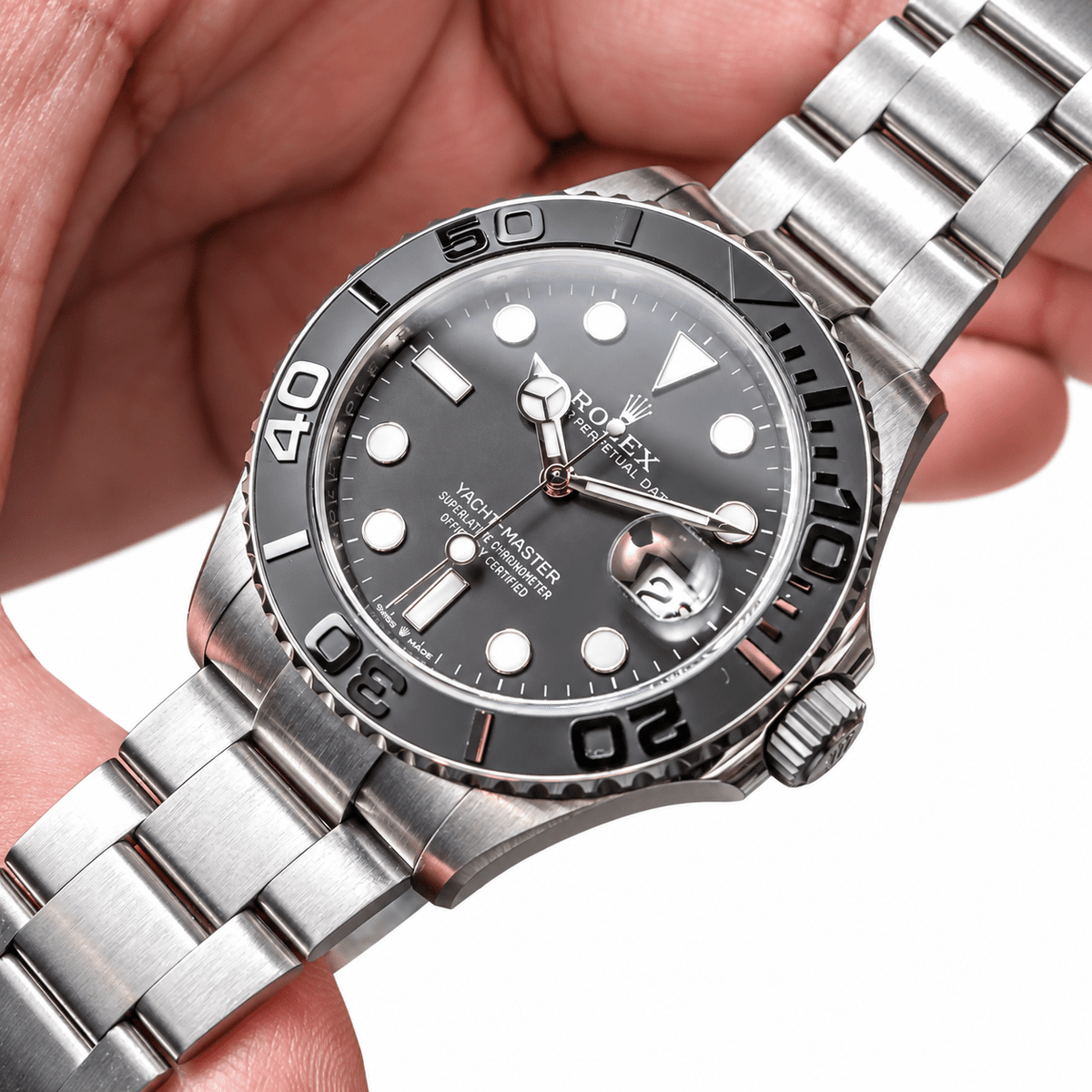Yacht-Master Titanium Style Black Dial 42mm - Watch Vault Au