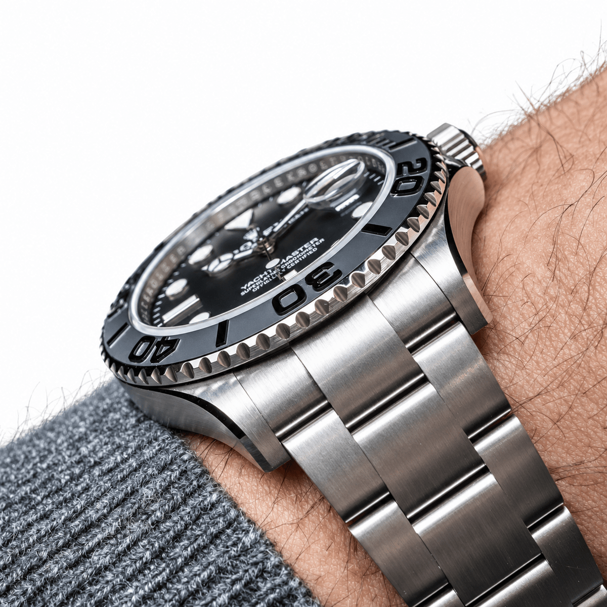 Yacht-Master Titanium Style Black Dial 42mm - Watch Vault Au