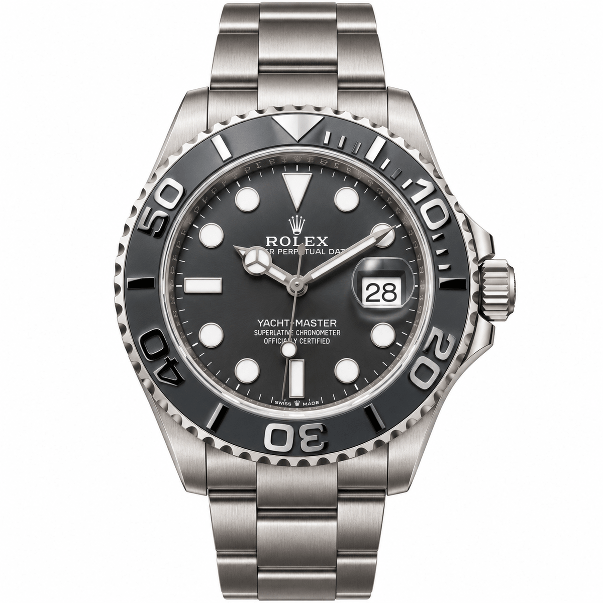 Yacht-Master Titanium Style Black Dial 42mm - Watch Vault Au