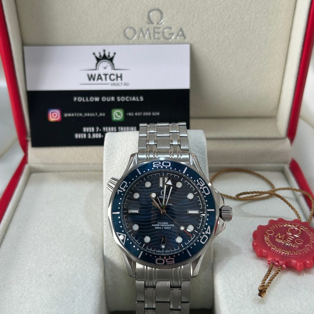 Omega Seamaster Blue Dial