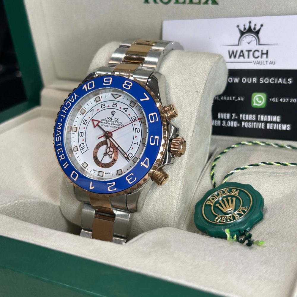 Rolex Yatch Master Two Tone Rose Gold 45mm