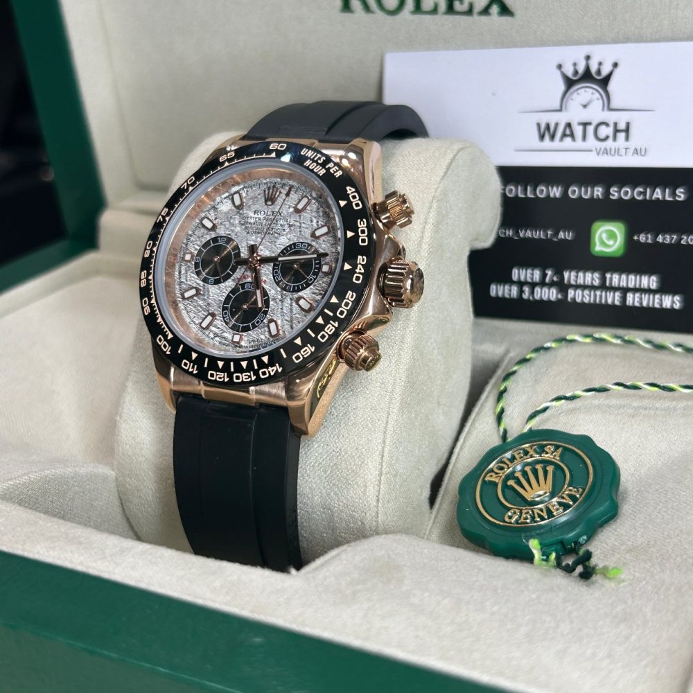 Rolex Daytona Rubber Band Rose Gold 40mm