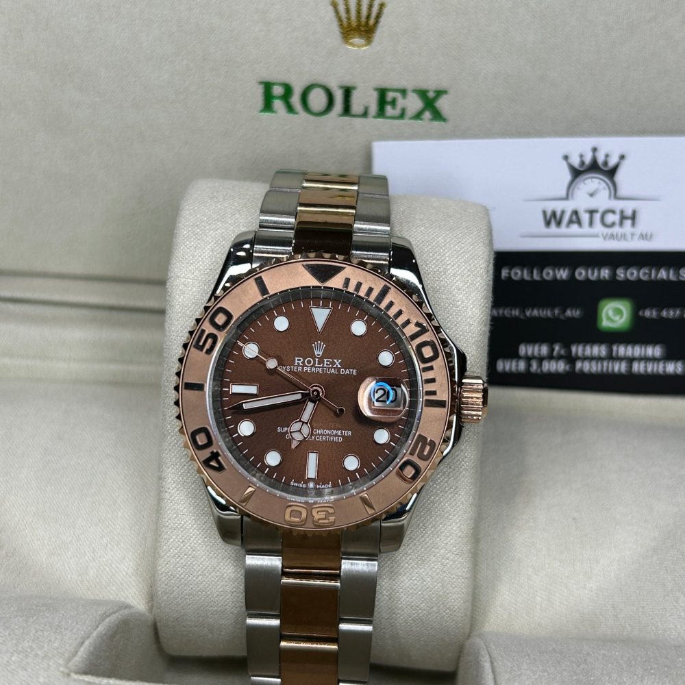 Rolex Yatch Master Two Tone Rose Gold 42mm