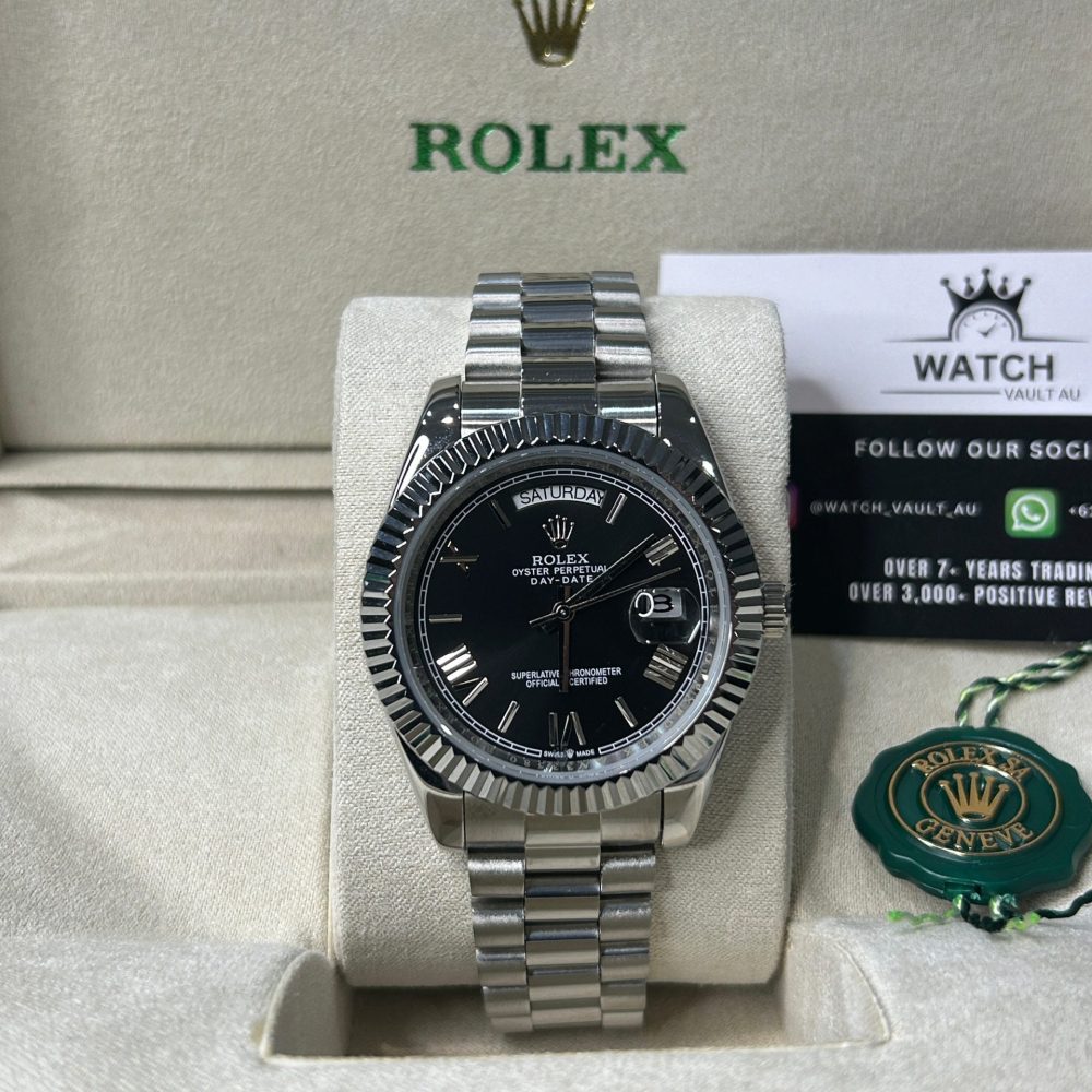 Rolex Day-date Black Dial 40mm