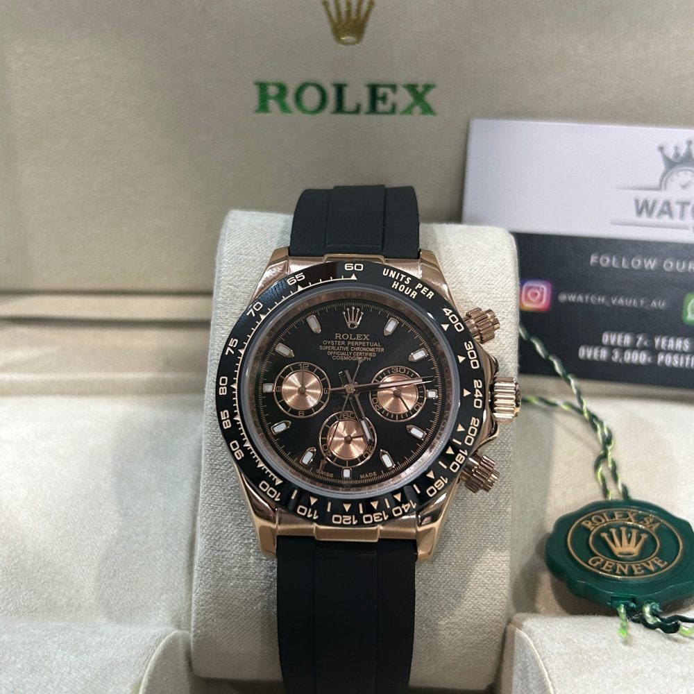 Rolex Daytona Rose Gold Chocolate Dial 40mm