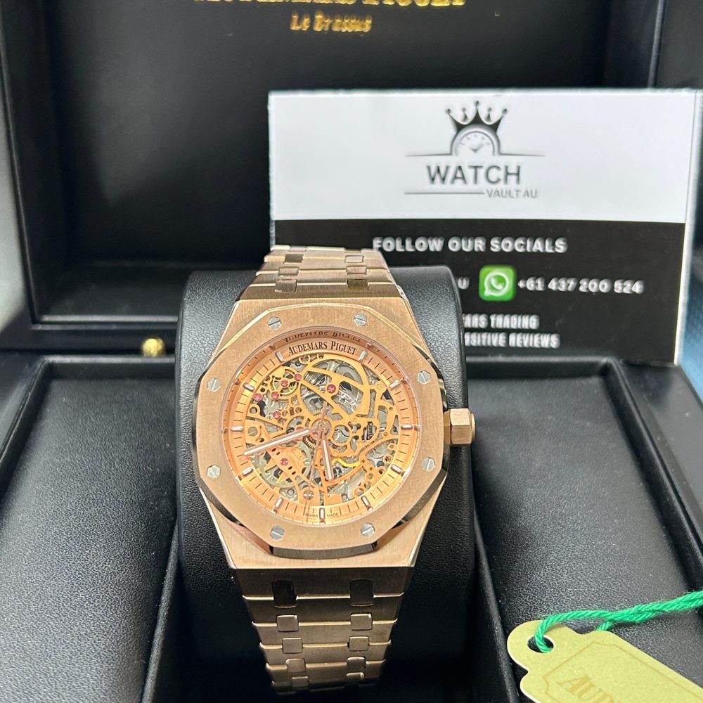 Audemars Piguet Royal Oak Skeleton Rose Gold