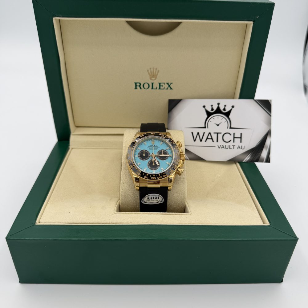 Rolex Daytona Rubber Strap 40mm - Swiss 4131 Caliber