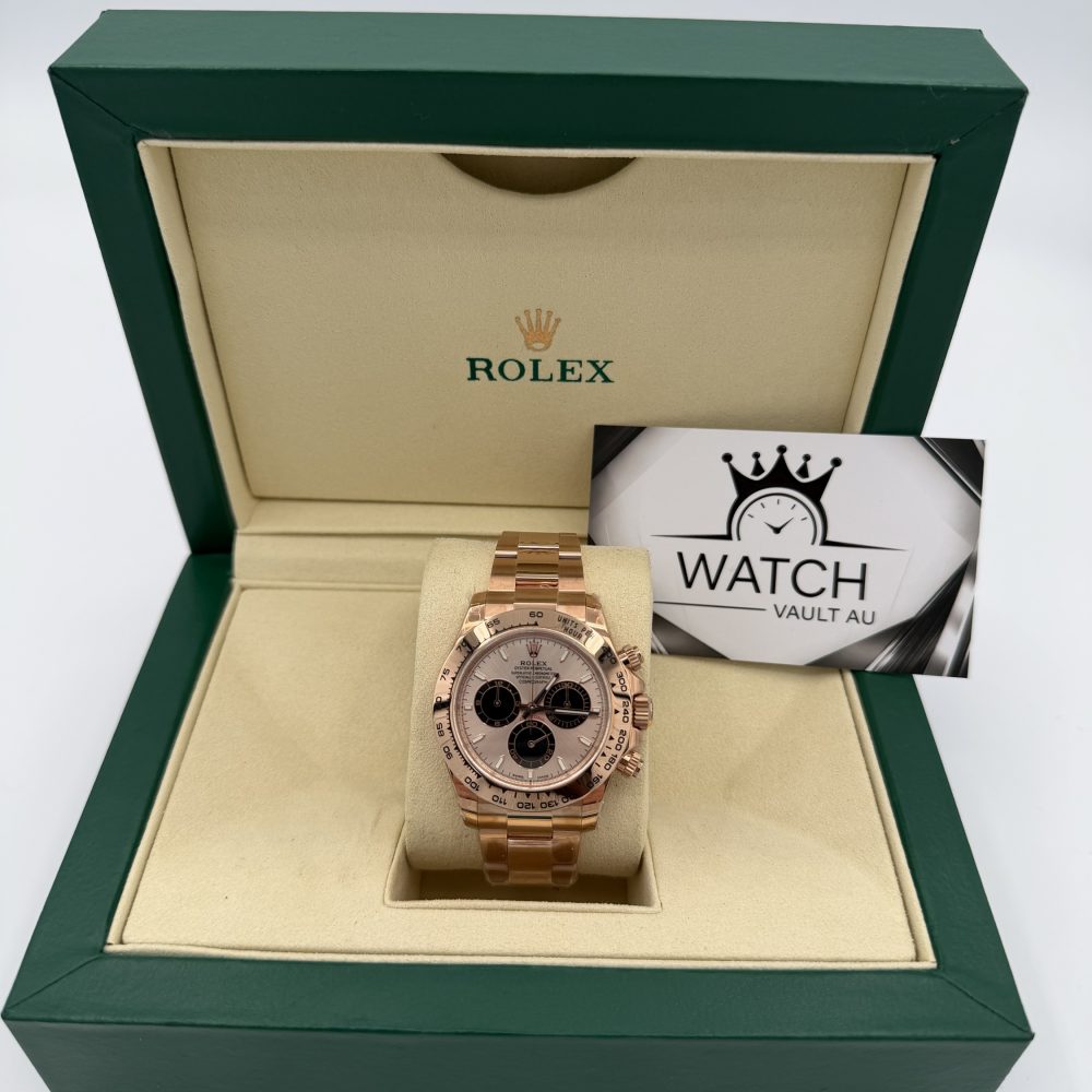 Rolex Daytona Rose Gold 40mm- Swiss 4131 caliber