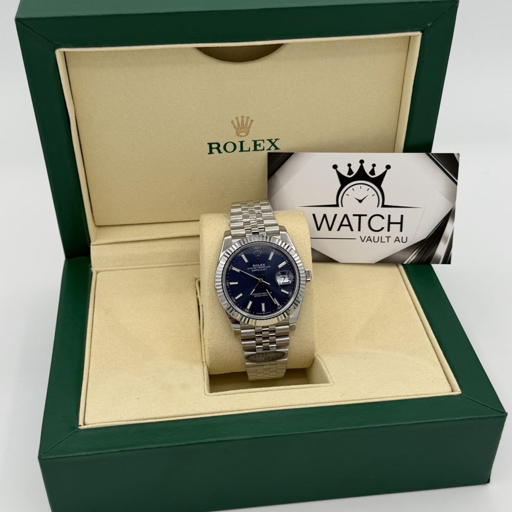 Rolex Datejust Blue Dial 41mm-Swiss movement 3235 Caliber