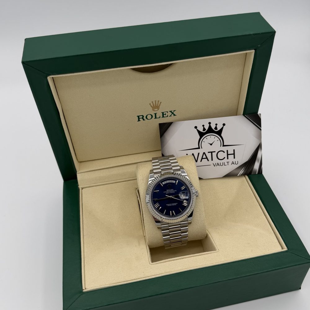 Rolex Daydate Blue Dial 40mm - Swiss Movement 3155 Caliber