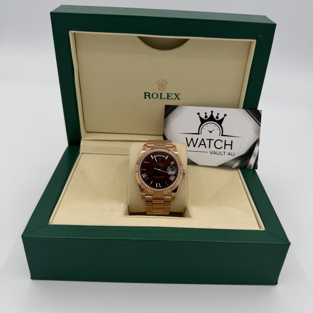 Rolex DayDate Rose Gold 41mm - Swiss Movement 3155 Caliber