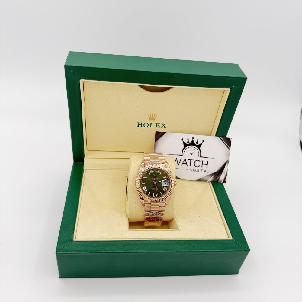 Rolex Daydate Rose Gold 40mm - Swiss Movement 3155 Caliber