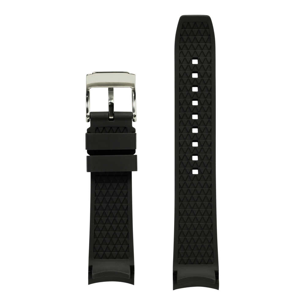 Black leather strap