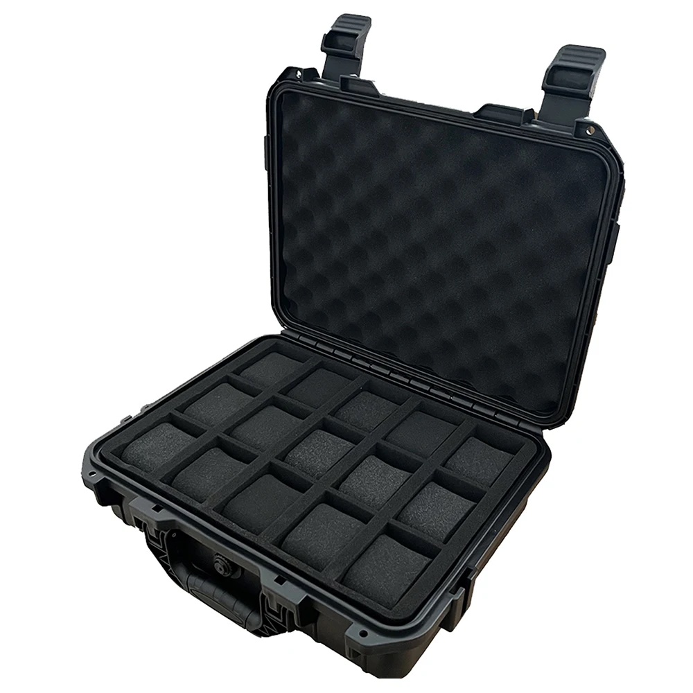 Watch case 15 slots black